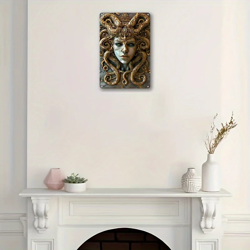 Medusa wand decoratie - Afbeelding 4