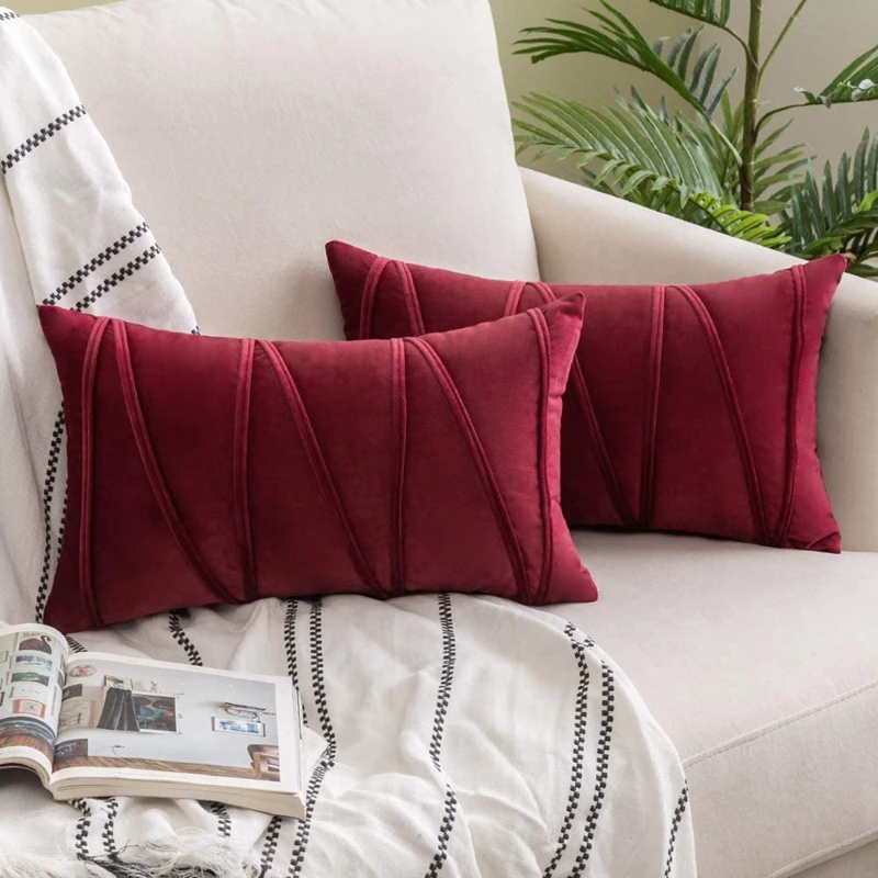 Mooie set van fluwelen kussentjes - Afbeelding 4